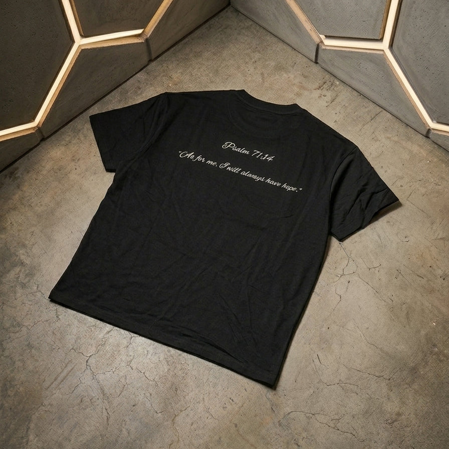 Pure Hope Oversized Tee – Black